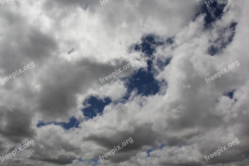 Clouds Sky Summer Clouds Clouds Form Blue