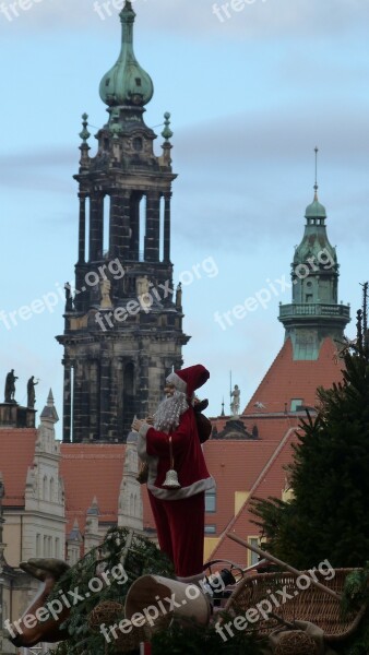 Santa Claus Atmosphere Christmas Advent Dresden