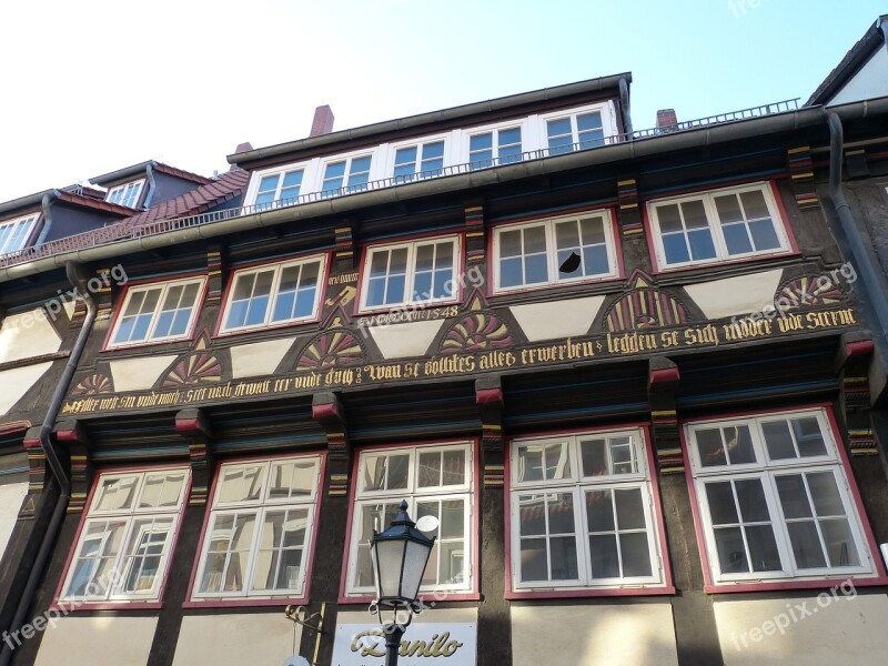 Hamelin Building Window City Historic Center