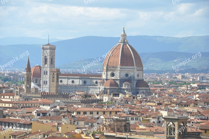 Florence Duomo Monument Art Tourism