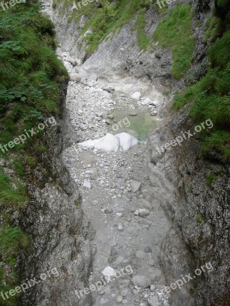 Austria Mountains Alpine Gorge Clammy