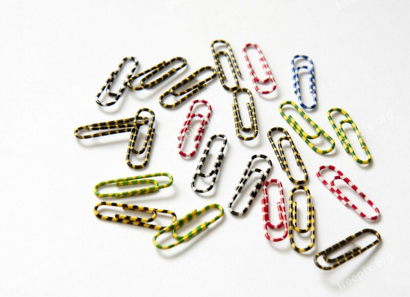 Paper Clips Paperclips Paper Clip Paperclip Paper-clip