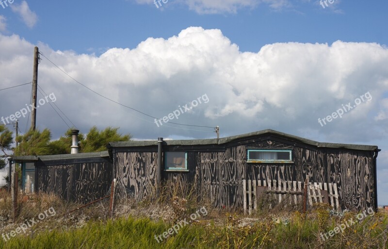 Shack Hut Old Wood Wooden