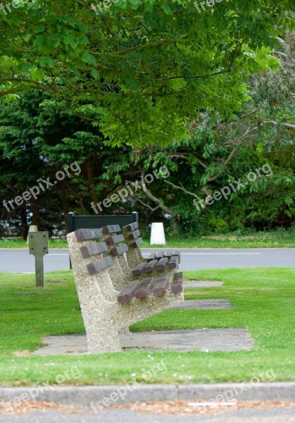 Bench Benches Wood Wooden Seat