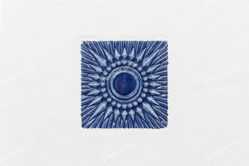 Blue White Frigiliana Andalusia Ceramic