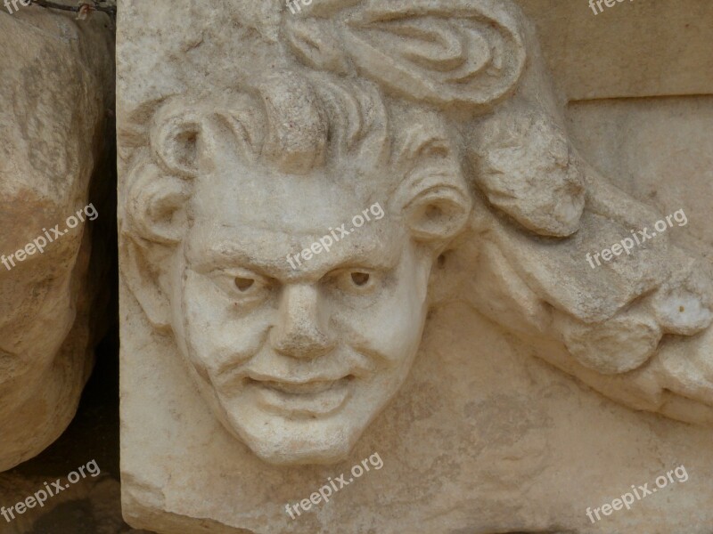 Aphrodisias Antique Antiquity Temple Sculptor