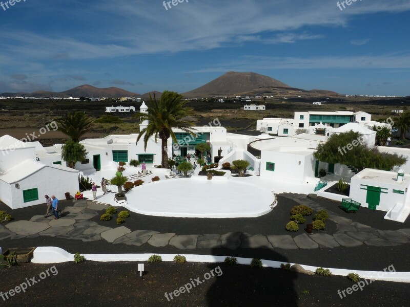 Lanzarote Canary Islands Landscape Nature Spain