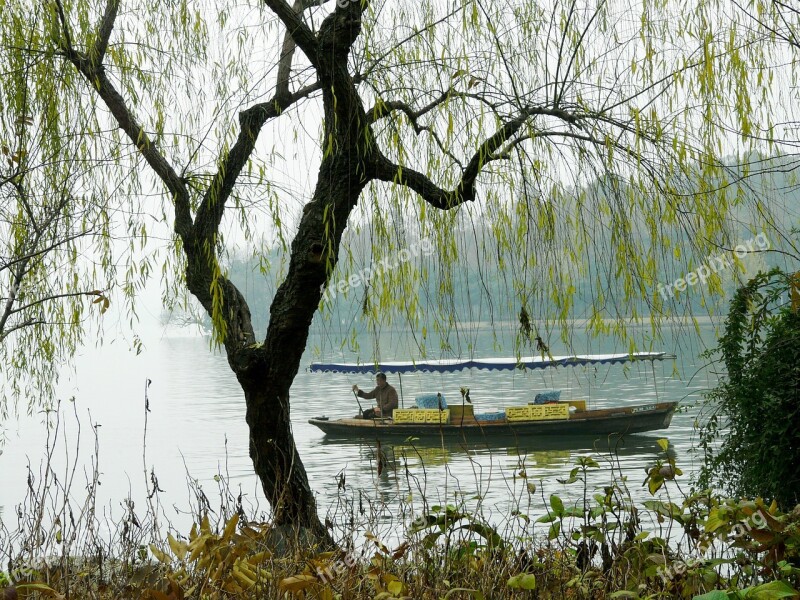 Lake Lakeside Scenery Beautiful Travel