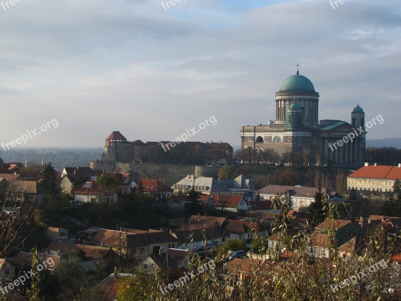 Basilica Clouds Esztergom Cloud Free Photos