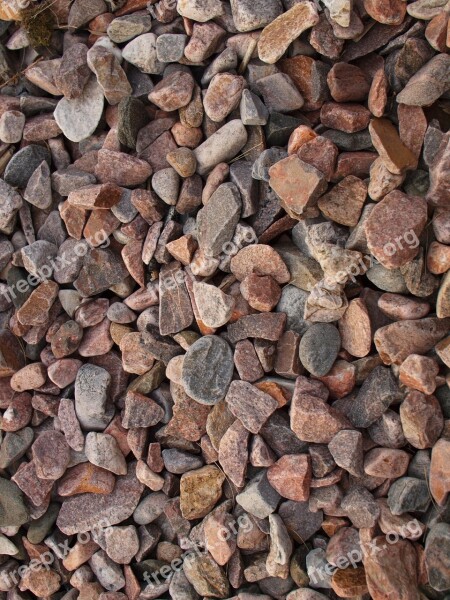 Pebbles Rocks Stones Beach Colorful