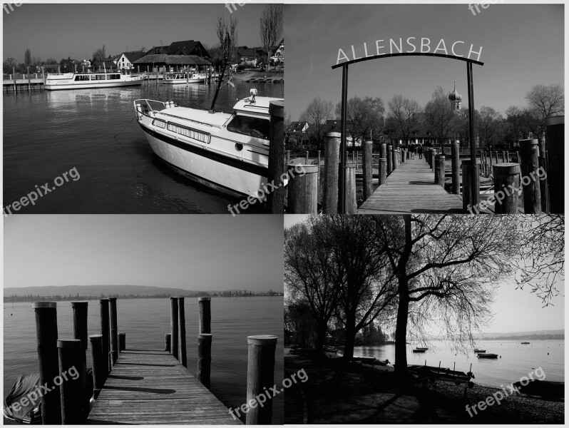 Allensbach Lake Constance Germany Port Web