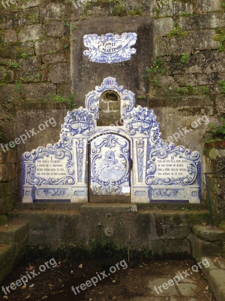 Fountain Portugal Termas Free Photos