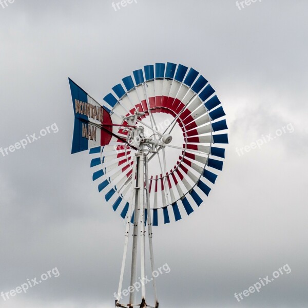 Windmill Wind Pump Old Mill