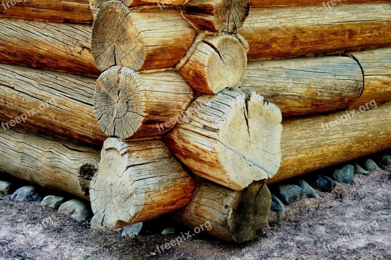 Log Cabin Corner Joins Logs