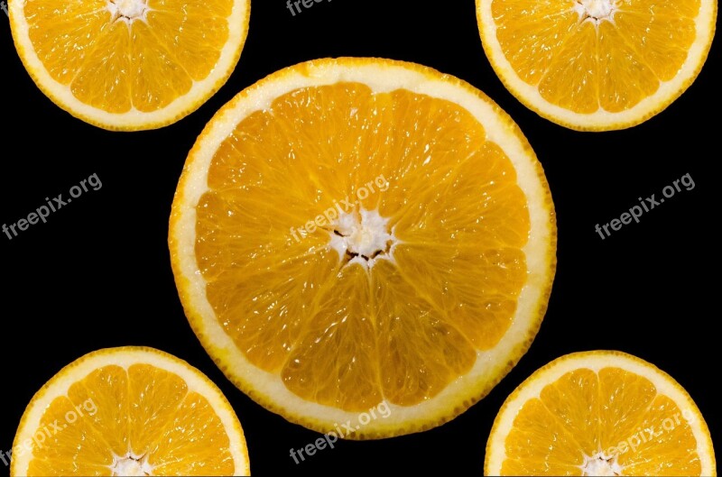 Agriculture Background Citrus Close-up Color