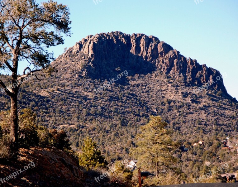 Thumb Butte Arizona Prescott Mountain Hiking