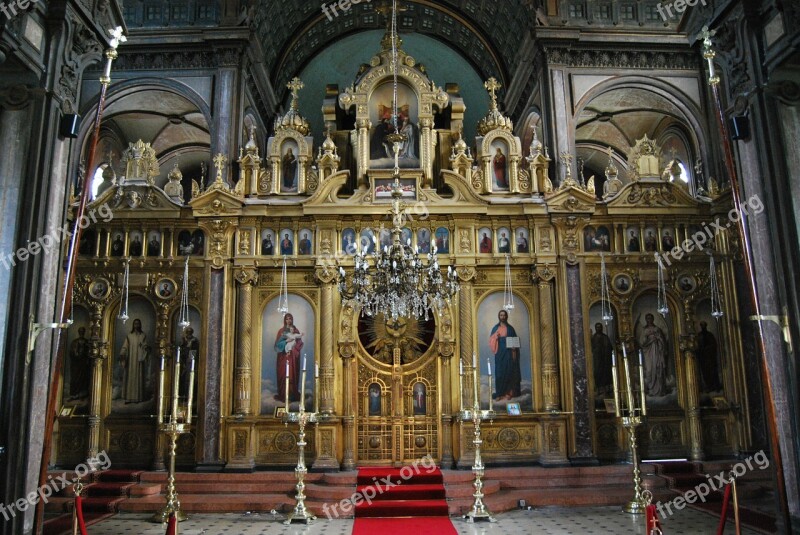 Istanbul Turkey Church Orthodox Bulgarian Church