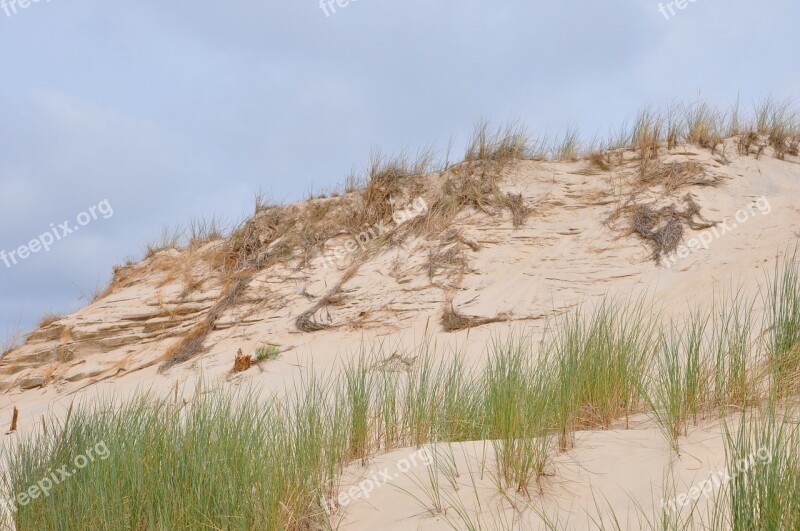 The Sand Dunes The Mobile Dune The Coast The Baltic Sea Poland