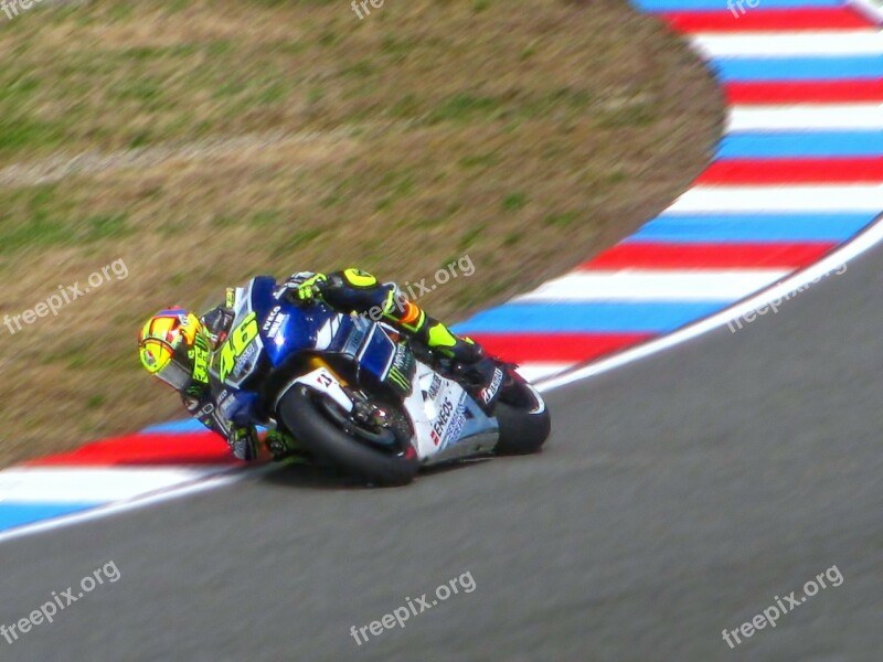 Valentino Rossi Yamaha Racing Racing Motorcycle Racing Bike