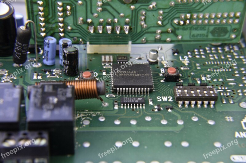 Printed Circuit Board Electronics Circuits Board Solder Joint