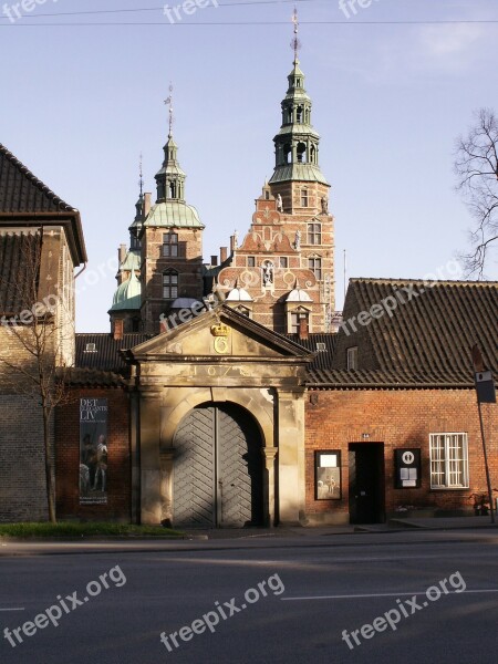 Architecture Building Copenhagen Rosenburg Free Photos