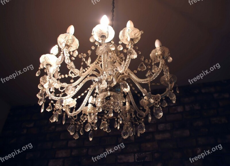 Chandelier Light Design Background Web