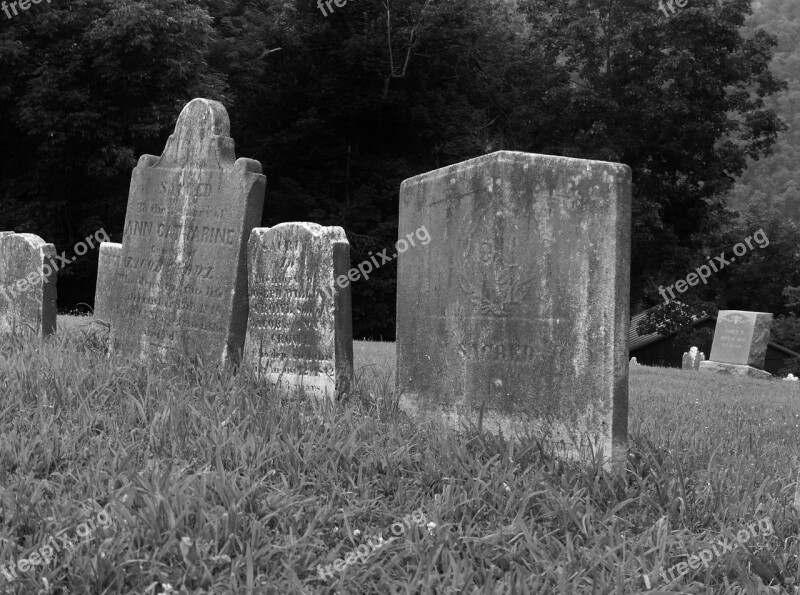 Old Tomb Grave West Virginia