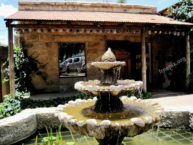 Shop Building Small Quaint Slanting Roof