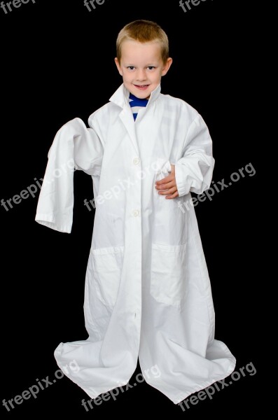 Child Kid Boy Coat White