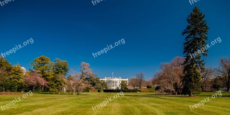 District White House America American Architecture