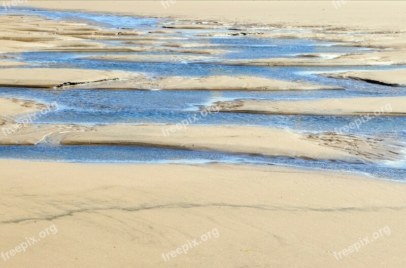 Water Sand Element Nature Natural