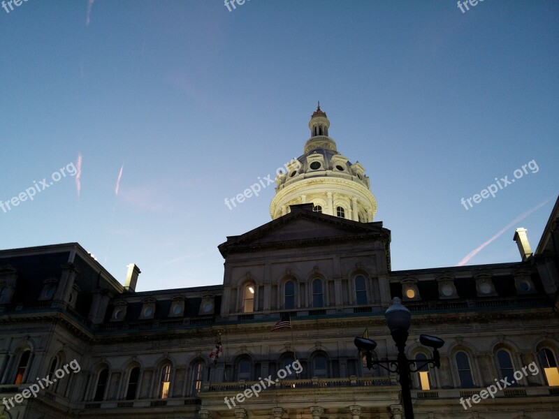 City Hall City Baltimore Building Architecture