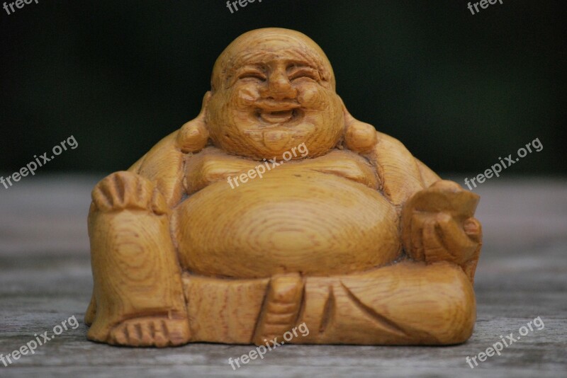 Buddha Viet Nam Handmade Wood Faith