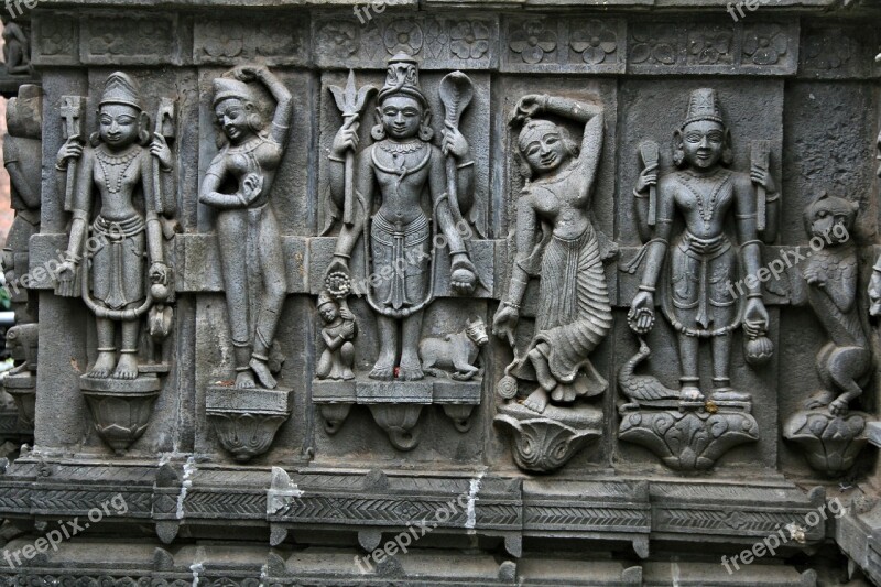 Culture Temple Stonework Crftsmanship God