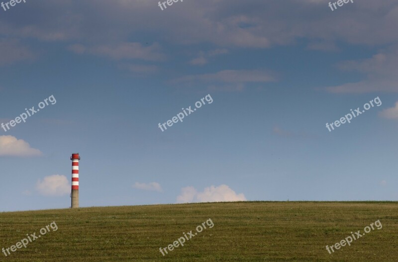 Chimney Horizon Field Brown Green