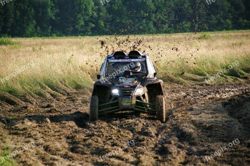 Rally Road Field Motor Mud