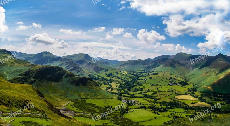 Landscape Spring Summer England North