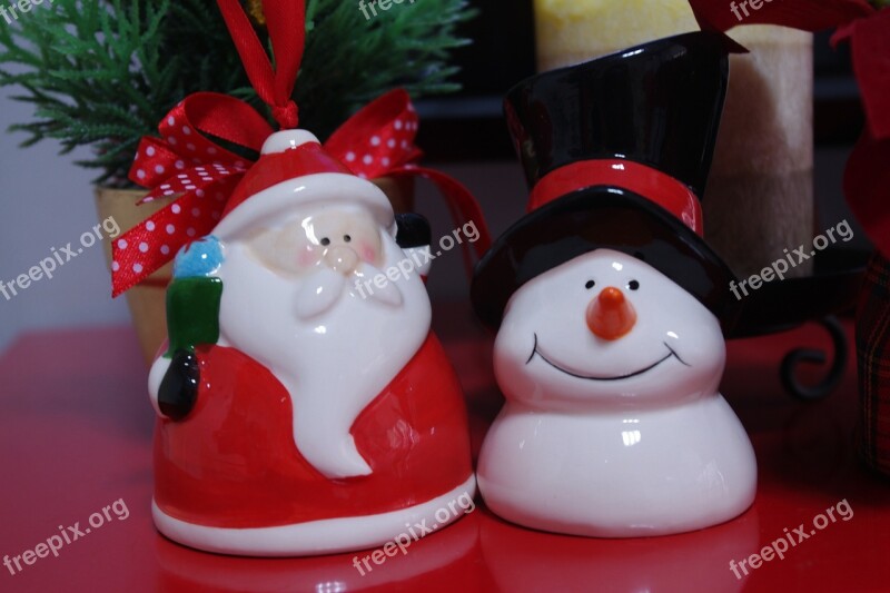 Snowman Christmas Tree Decoration Tree Santa Claus