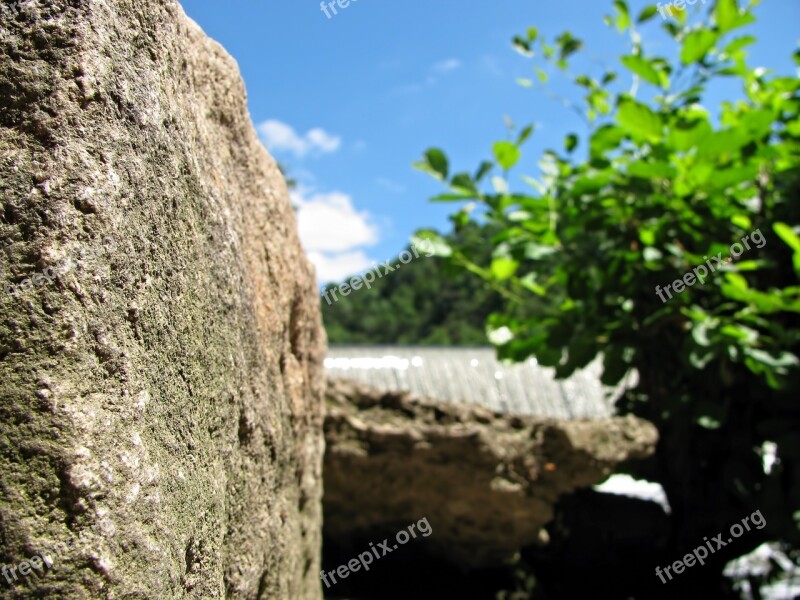 Sluice Waterfall Natural Water Nature Rock