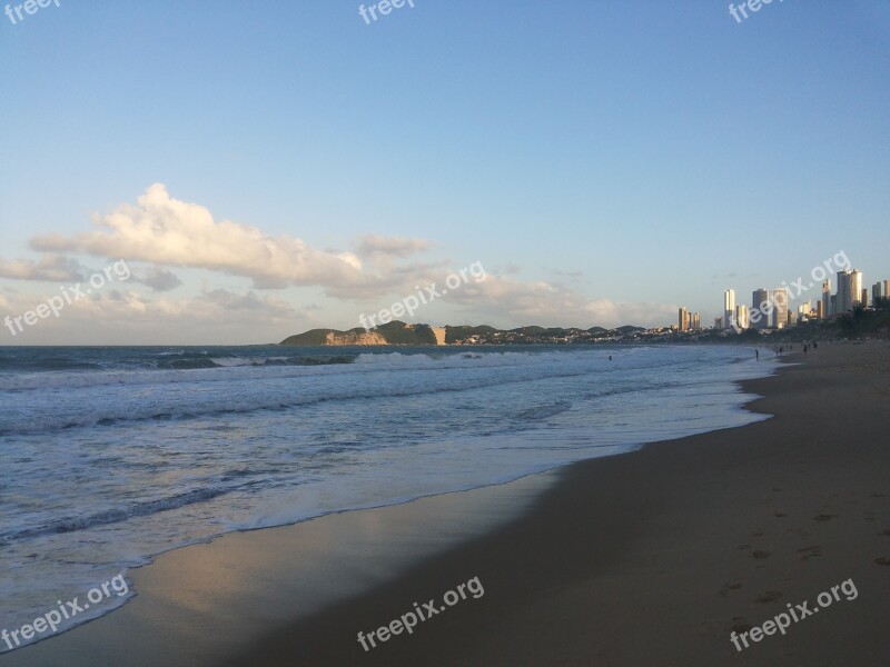 Beach Beira Mar Sunset Free Photos