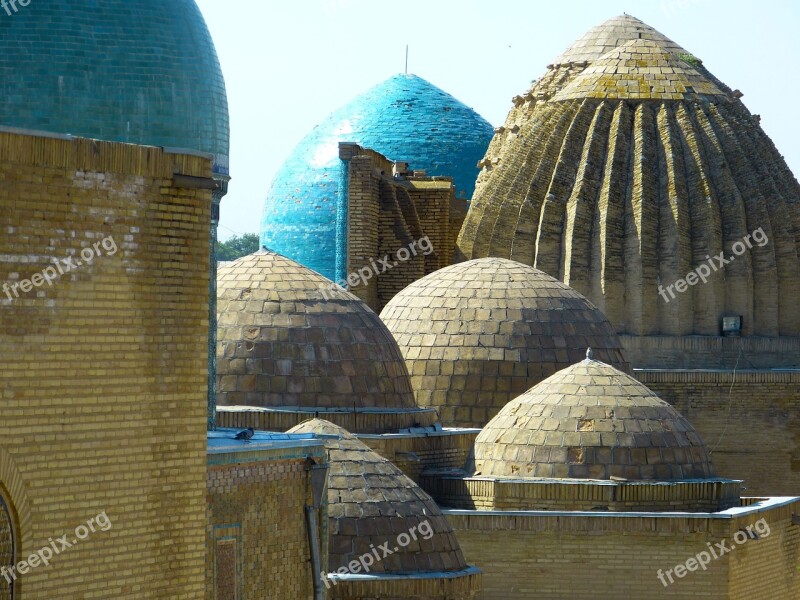 Shohizinda Necropolis Samarkand Uzbekistan Mausoleums