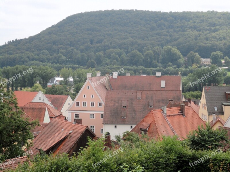 Greding Altmühl Valley Middle Ages Historical City View