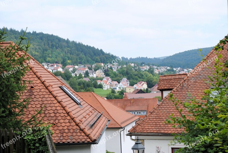 Greding Altmühl Valley Middle Ages Historical City View