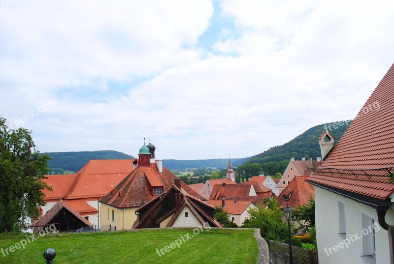 Greding Altmühl Valley Middle Ages Historical City View