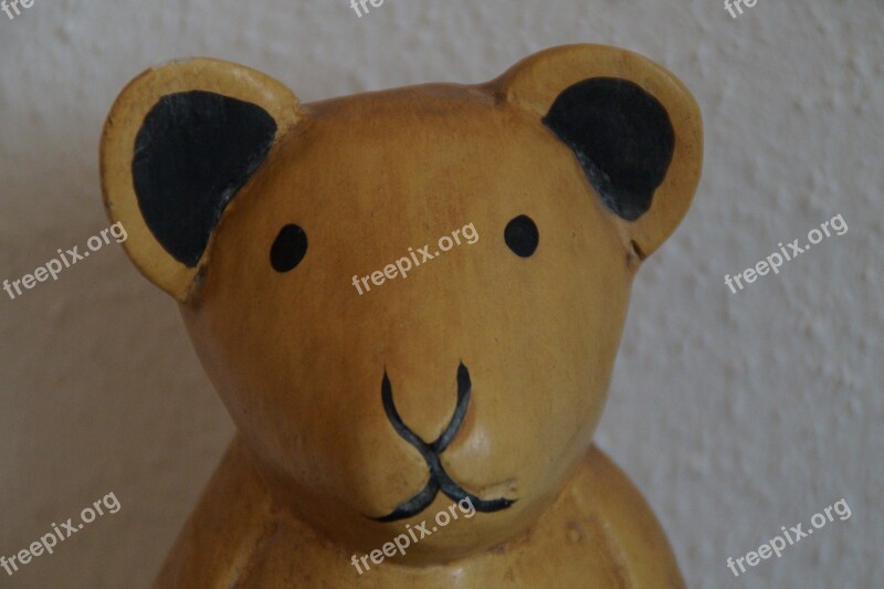 Teddy Woods Wood Toys Carved