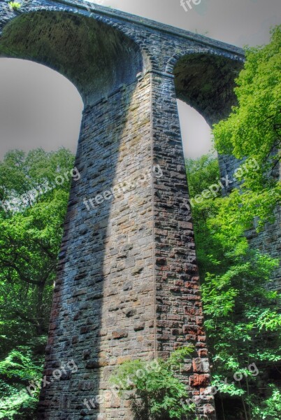 Bridge River Railway Gorge Ravine