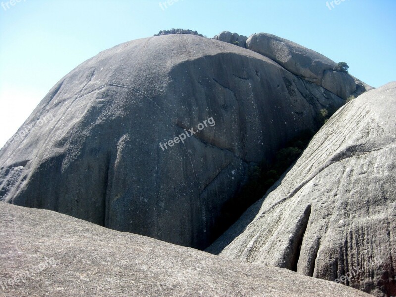 Hill Boulders Rock Rocks Paarl