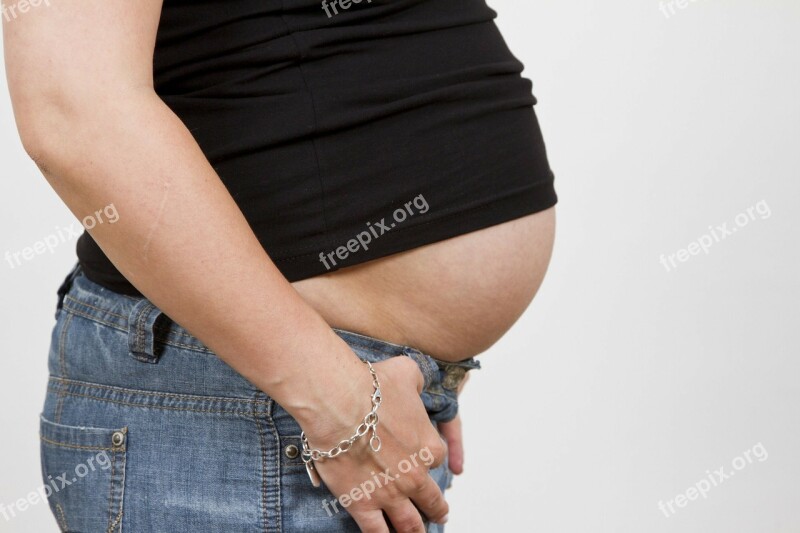 Pregnancy Bump Women Lady Girl