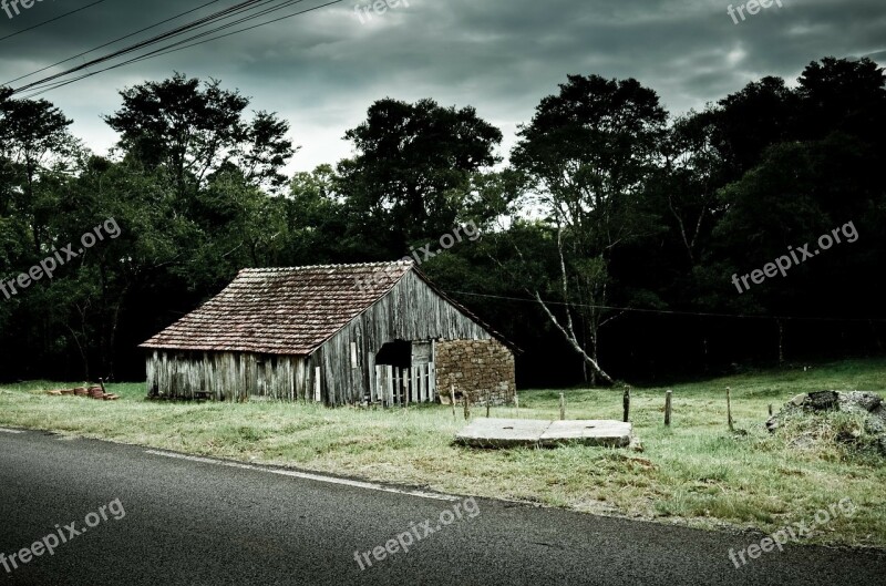 Old Shed Barn Farm Countryside