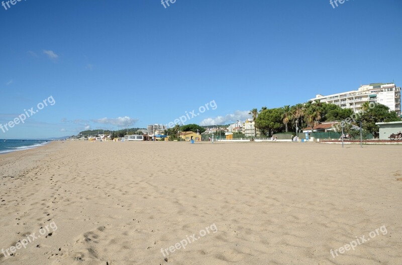 Summer Beach Holidays Background Sand